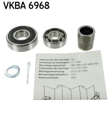Radlagersatz Hinterachse SKF VKBA 6968 Bild Radlagersatz Hinterachse SKF VKBA 6968
