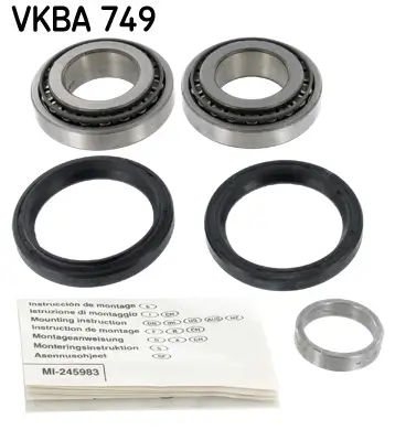 Radlagersatz Vorderachse SKF VKBA 749 Bild Radlagersatz Vorderachse SKF VKBA 749