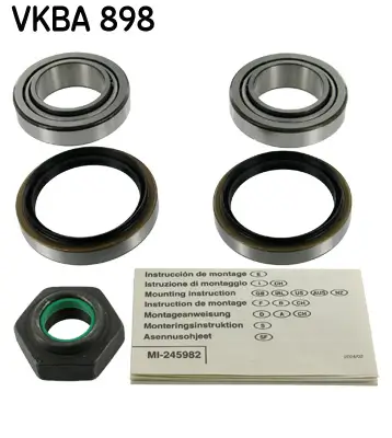 Radlagersatz Hinterachse rechts SKF VKBA 898