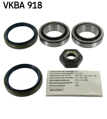 Radlagersatz Hinterachse links SKF VKBA 918 Bild Radlagersatz Hinterachse links SKF VKBA 918