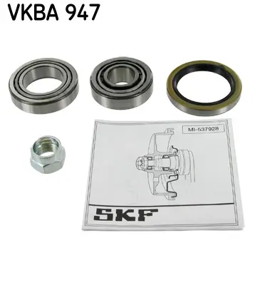 Radlagersatz Hinterachse links SKF VKBA 947