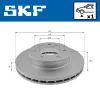 Bremsscheibe Vorderachse SKF VKBD 80016 V1 Bild Bremsscheibe Vorderachse SKF VKBD 80016 V1