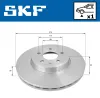 Bremsscheibe Vorderachse SKF VKBD 80024 V1 Bild Bremsscheibe Vorderachse SKF VKBD 80024 V1