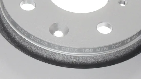 Bremsscheibe Vorderachse SKF VKBD 80043 V2 Bild Bremsscheibe Vorderachse SKF VKBD 80043 V2