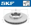 Bremsscheibe Vorderachse SKF VKBD 80123 V1 Bild Bremsscheibe Vorderachse SKF VKBD 80123 V1
