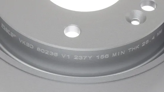 Bremsscheibe Vorderachse SKF VKBD 80236 V1 Bild Bremsscheibe Vorderachse SKF VKBD 80236 V1