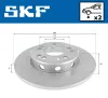 Bremsscheibe Vorderachse SKF VKBD 80532 S2 Bild Bremsscheibe Vorderachse SKF VKBD 80532 S2