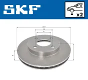 Bremsscheibe Vorderachse SKF VKBD 81291 V2