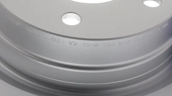 Bremsscheibe Hinterachse SKF VKBD 90031 V2 Bild Bremsscheibe Hinterachse SKF VKBD 90031 V2