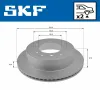 Bremsscheibe Hinterachse SKF VKBD 90272 V2 Bild Bremsscheibe Hinterachse SKF VKBD 90272 V2