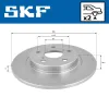 Bremsscheibe Hinterachse SKF VKBD 90395 S2 Bild Bremsscheibe Hinterachse SKF VKBD 90395 S2