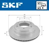 Bremsscheibe Hinterachse SKF VKBD 90416 V1 Bild Bremsscheibe Hinterachse SKF VKBD 90416 V1