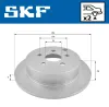 Bremsscheibe SKF VKBD 90531 S2 Bild Bremsscheibe SKF VKBD 90531 S2