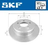 Bremsscheibe SKF VKBD 90666 S2 Bild Bremsscheibe SKF VKBD 90666 S2