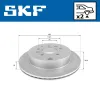 Bremsscheibe Hinterachse SKF VKBD 90747 V2 Bild Bremsscheibe Hinterachse SKF VKBD 90747 V2