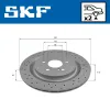 Bremsscheibe Hinterachse SKF VKBD 91226 V2