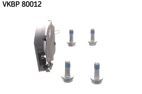 Bremsbelagsatz, Scheibenbremse Vorderachse SKF VKBP 80012 Bild Bremsbelagsatz, Scheibenbremse Vorderachse SKF VKBP 80012