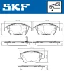 Bremsbelagsatz, Scheibenbremse SKF VKBP 80017 A Bild Bremsbelagsatz, Scheibenbremse SKF VKBP 80017 A