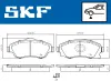 Bremsbelagsatz, Scheibenbremse SKF VKBP 80062 A Bild Bremsbelagsatz, Scheibenbremse SKF VKBP 80062 A