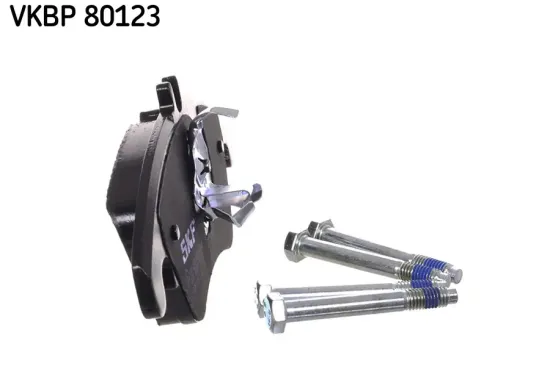 Bremsbelagsatz, Scheibenbremse Vorderachse SKF VKBP 80123 Bild Bremsbelagsatz, Scheibenbremse Vorderachse SKF VKBP 80123