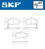 Bremsbelagsatz, Scheibenbremse Vorderachse SKF VKBP 80167 A Bild Bremsbelagsatz, Scheibenbremse Vorderachse SKF VKBP 80167 A