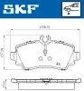 Bremsbelagsatz, Scheibenbremse SKF VKBP 80220 Bild Bremsbelagsatz, Scheibenbremse SKF VKBP 80220