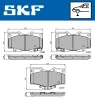 Bremsbelagsatz, Scheibenbremse SKF VKBP 80247 A Bild Bremsbelagsatz, Scheibenbremse SKF VKBP 80247 A