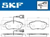 Bremsbelagsatz, Scheibenbremse SKF VKBP 80313 E Bild Bremsbelagsatz, Scheibenbremse SKF VKBP 80313 E