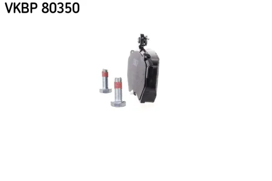 Bremsbelagsatz, Scheibenbremse Vorderachse SKF VKBP 80350 Bild Bremsbelagsatz, Scheibenbremse Vorderachse SKF VKBP 80350