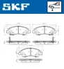 Bremsbelagsatz, Scheibenbremse SKF VKBP 80386 A Bild Bremsbelagsatz, Scheibenbremse SKF VKBP 80386 A