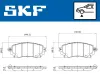 Bremsbelagsatz, Scheibenbremse Vorderachse SKF VKBP 80394 A Bild Bremsbelagsatz, Scheibenbremse Vorderachse SKF VKBP 80394 A