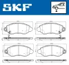 Bremsbelagsatz, Scheibenbremse SKF VKBP 80489 A Bild Bremsbelagsatz, Scheibenbremse SKF VKBP 80489 A