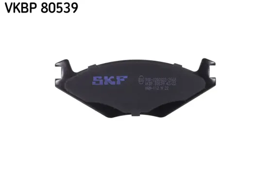 Bremsbelagsatz, Scheibenbremse Vorderachse SKF VKBP 80539 Bild Bremsbelagsatz, Scheibenbremse Vorderachse SKF VKBP 80539