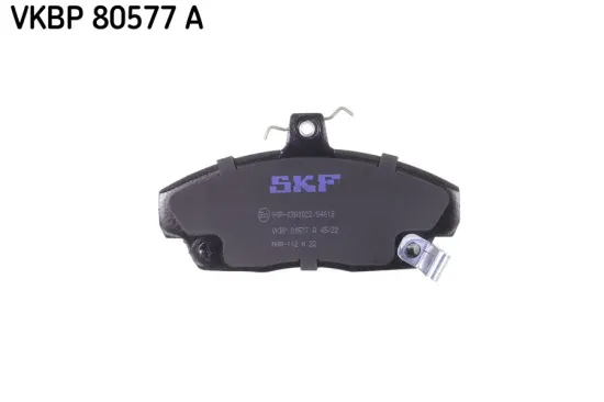 Bremsbelagsatz, Scheibenbremse Vorderachse SKF VKBP 80577 A Bild Bremsbelagsatz, Scheibenbremse Vorderachse SKF VKBP 80577 A