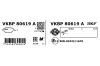 Bremsbelagsatz, Scheibenbremse Vorderachse SKF VKBP 80619 A Bild Bremsbelagsatz, Scheibenbremse Vorderachse SKF VKBP 80619 A