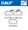 Bremsbelagsatz, Scheibenbremse Vorderachse SKF VKBP 80759 E Bild Bremsbelagsatz, Scheibenbremse Vorderachse SKF VKBP 80759 E