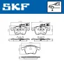 Bremsbelagsatz, Scheibenbremse Vorderachse SKF VKBP 81040 E Bild Bremsbelagsatz, Scheibenbremse Vorderachse SKF VKBP 81040 E