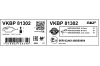 Bremsbelagsatz, Scheibenbremse Vorderachse SKF VKBP 81302 Bild Bremsbelagsatz, Scheibenbremse Vorderachse SKF VKBP 81302
