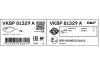 Bremsbelagsatz, Scheibenbremse Vorderachse SKF VKBP 81329 A Bild Bremsbelagsatz, Scheibenbremse Vorderachse SKF VKBP 81329 A