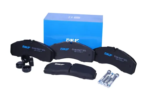 Bremsbelagsatz, Scheibenbremse Vorderachse SKF VKBP 81380 Bild Bremsbelagsatz, Scheibenbremse Vorderachse SKF VKBP 81380