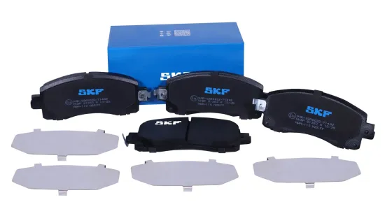 Bremsbelagsatz, Scheibenbremse Vorderachse SKF VKBP 81383 A Bild Bremsbelagsatz, Scheibenbremse Vorderachse SKF VKBP 81383 A