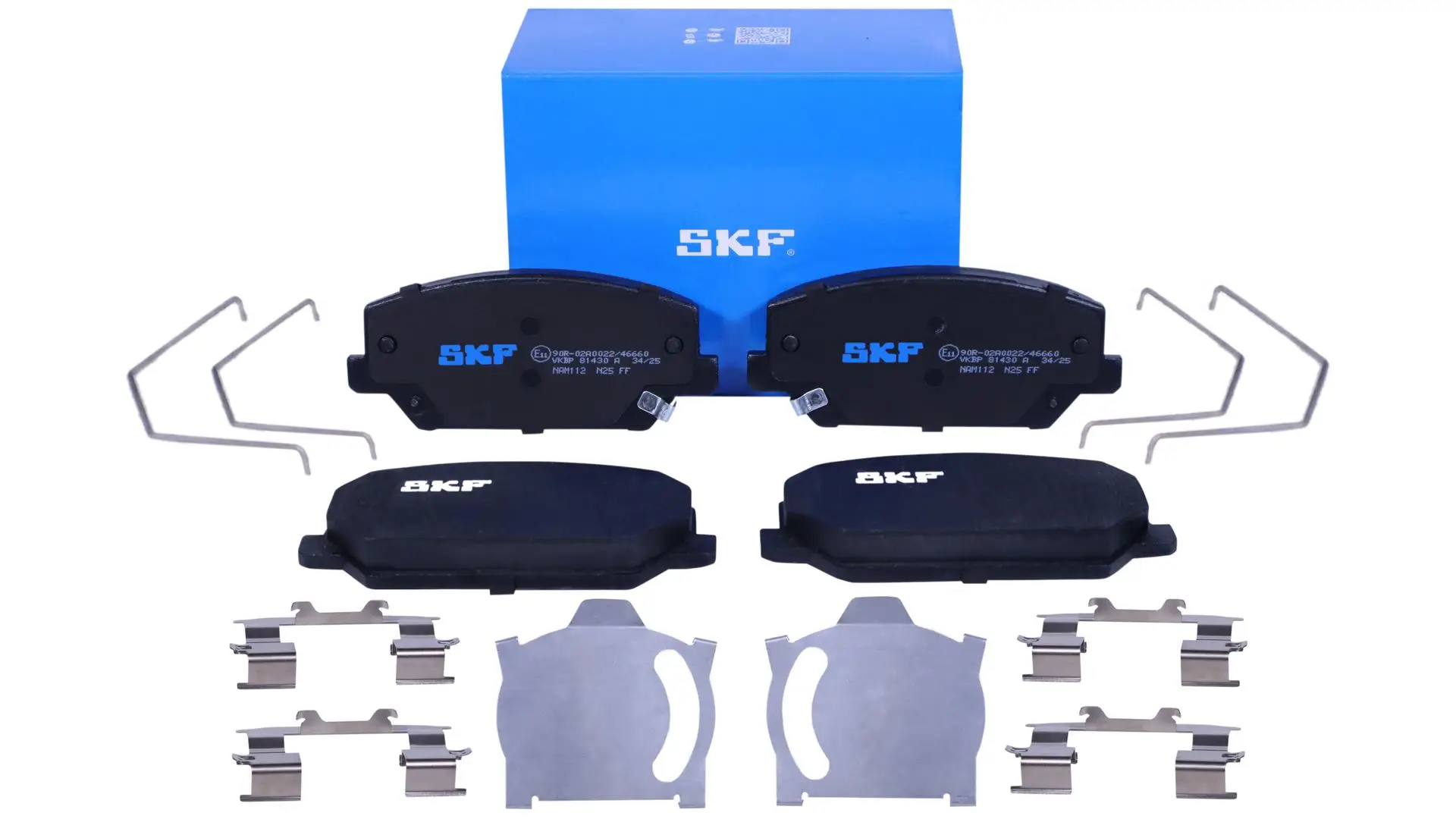 Bremsbelagsatz, Scheibenbremse Vorderachse SKF VKBP 81430 A