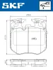 Bremsbelagsatz, Scheibenbremse Vorderachse SKF VKBP 81457 Bild Bremsbelagsatz, Scheibenbremse Vorderachse SKF VKBP 81457