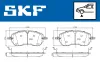 Bremsbelagsatz, Scheibenbremse Vorderachse SKF VKBP 81468 Bild Bremsbelagsatz, Scheibenbremse Vorderachse SKF VKBP 81468