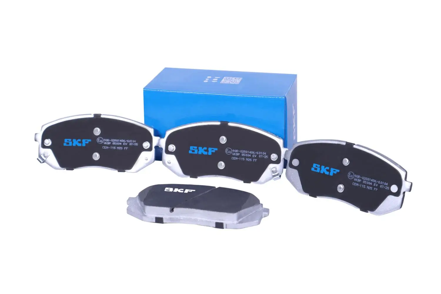 Bremsbelagsatz, Scheibenbremse Vorderachse SKF VKBP 85004 EV