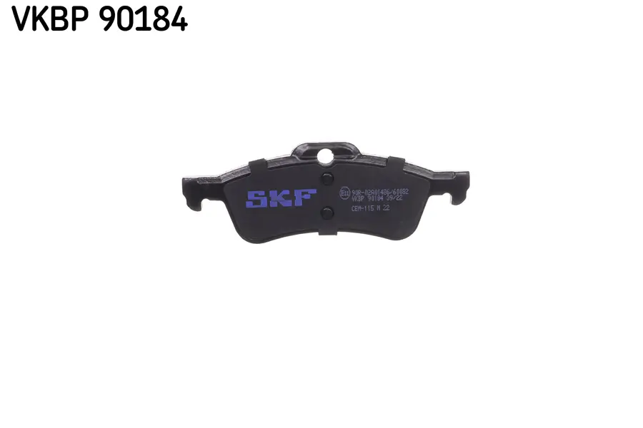 Bremsbelagsatz, Scheibenbremse Hinterachse SKF VKBP 90184