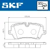 Bremsbelagsatz, Scheibenbremse Hinterachse SKF VKBP 90396 Bild Bremsbelagsatz, Scheibenbremse Hinterachse SKF VKBP 90396