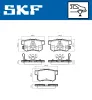 Bremsbelagsatz, Scheibenbremse Hinterachse SKF VKBP 90397 A Bild Bremsbelagsatz, Scheibenbremse Hinterachse SKF VKBP 90397 A