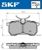 Bremsbelagsatz, Scheibenbremse SKF VKBP 90484 Bild Bremsbelagsatz, Scheibenbremse SKF VKBP 90484