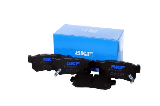 Bremsbelagsatz, Scheibenbremse Hinterachse SKF VKBP 90576 A Bild Bremsbelagsatz, Scheibenbremse Hinterachse SKF VKBP 90576 A